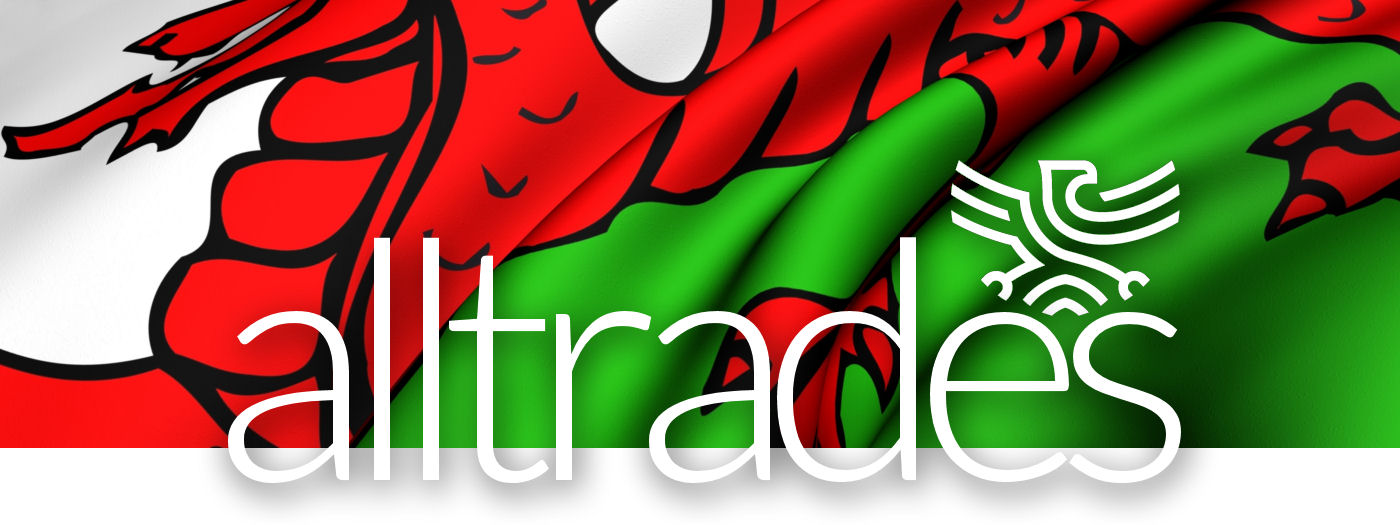 Welsh dragon motif for All Trades craftsmen in Pembrokeshire