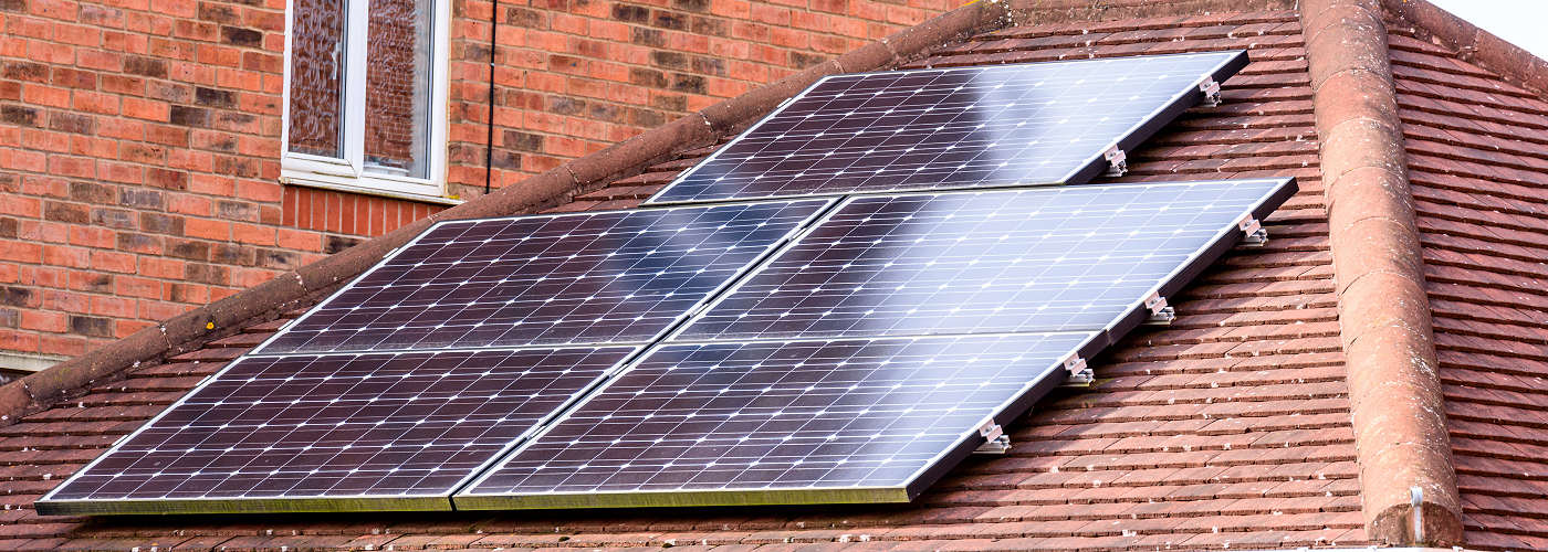 Solar PV panel installation in Pembrokeshire